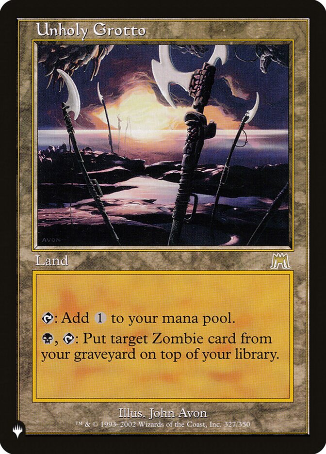 Unholy Grotto [The List] | Good Games Cannington