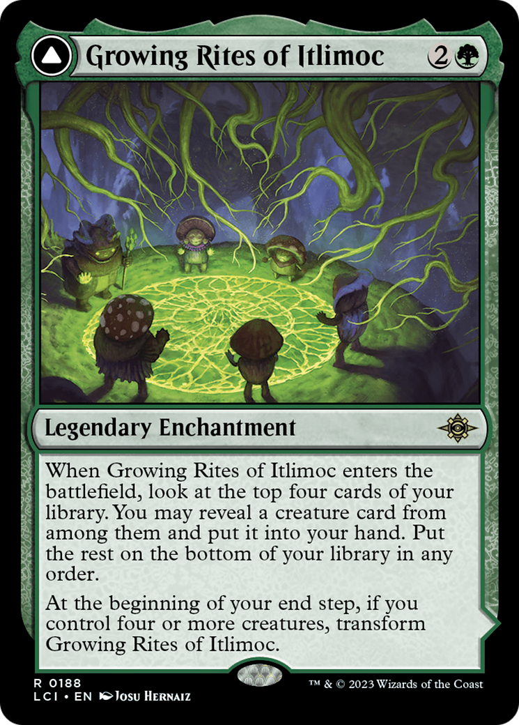 Growing Rites of Itlimoc // Itlimoc, Cradle of the Sun [The Lost Caverns of Ixalan] | Good Games Cannington