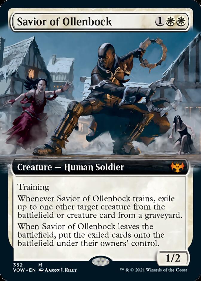 Savior of Ollenbock (Extended Art) [Innistrad: Crimson Vow] | Good Games Cannington