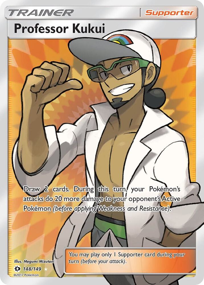 Professor Kukui 148/149 (SM Base Set)  - Holofoil | Good Games Cannington
