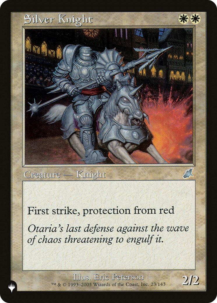 Silver Knight [The List] | Good Games Cannington