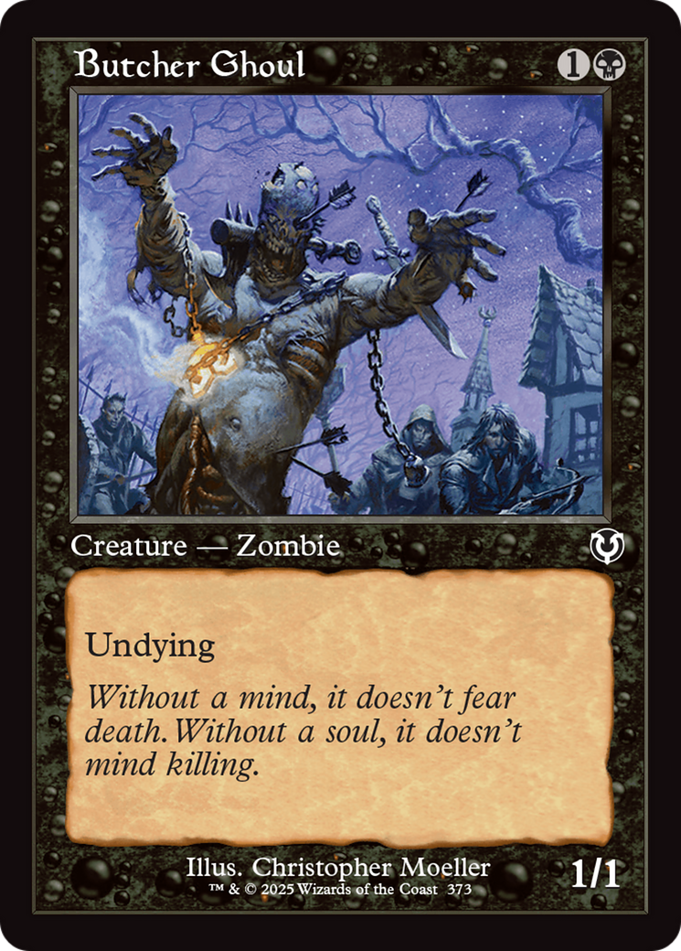 Butcher Ghoul (Retro Frame) [Innistrad Remastered] | Good Games Cannington