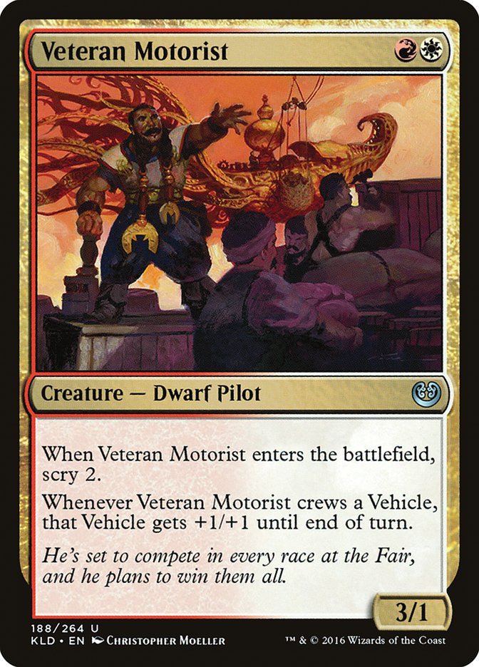 Veteran Motorist 188/264 (Kaladesh)  | Good Games Cannington