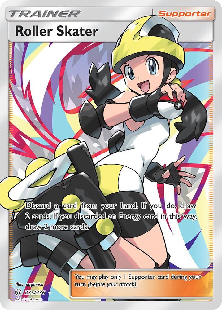 Roller Skater Full Art 235/236 (SM - Cosmic Eclipse)  - Holofoil | Good Games Cannington