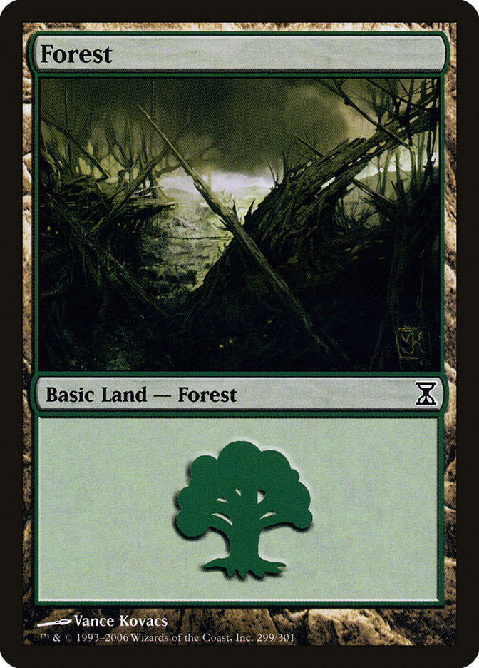 Forest (299) [Time Spiral] | Good Games Cannington
