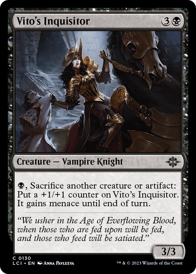 Vito's Inquisitor [The Lost Caverns of Ixalan] | Good Games Cannington