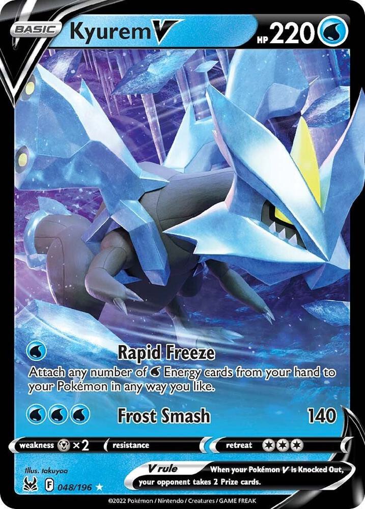 Kyurem V 048/196 (SWSH11: Lost Origin)  - Holofoil | Good Games Cannington