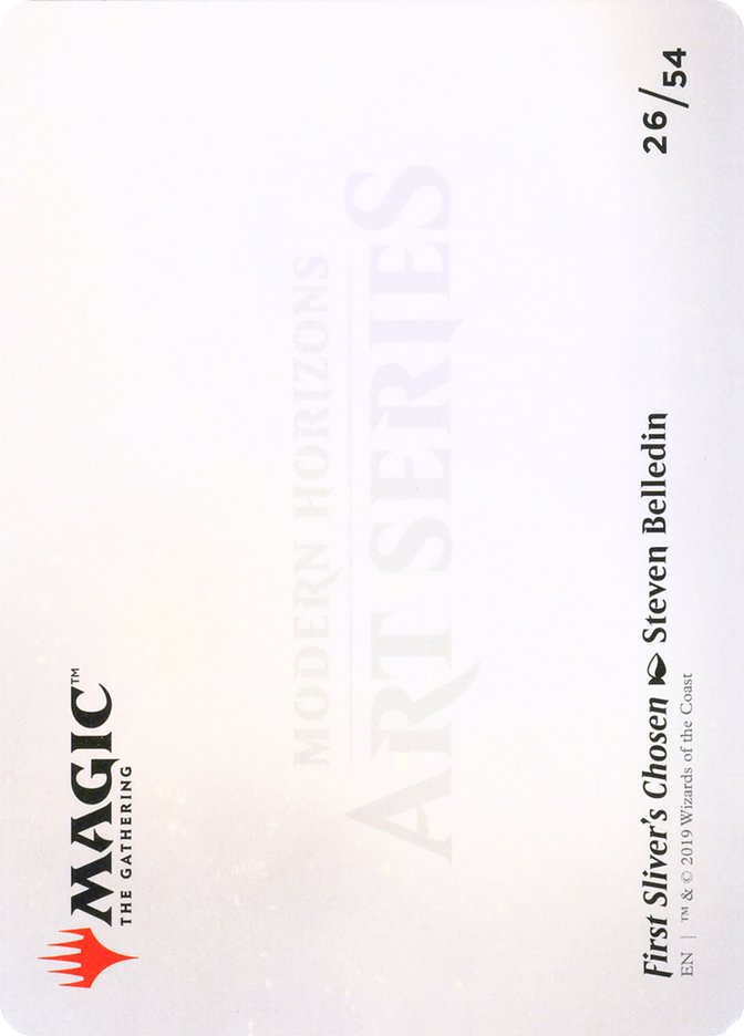 First Sliver's Chosen // First Sliver's Chosen [Modern Horizons Art Series] | Good Games Cannington
