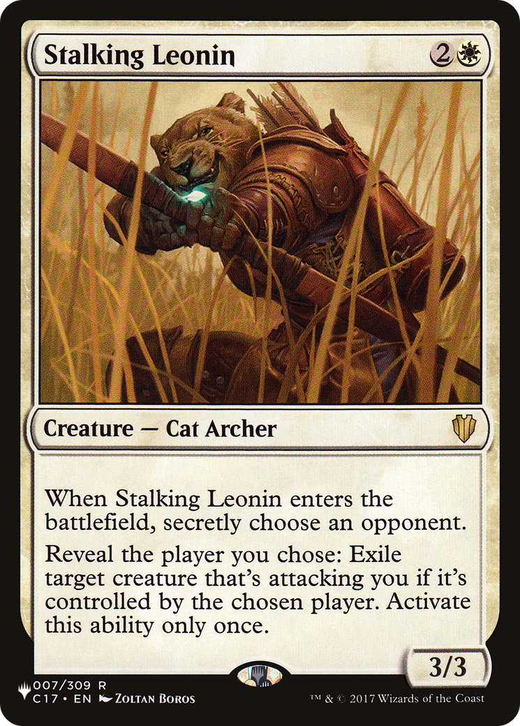 Stalking Leonin [The List] | Good Games Cannington