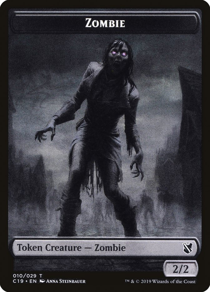 Zombie Token (010/029) [Commander 2019 Tokens] | Good Games Cannington
