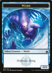 Weird // Goblin Double-Sided Token [Guilds of Ravnica Guild Kit Tokens] | Good Games Cannington