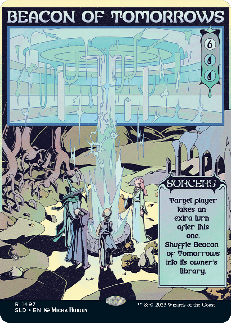 Beacon of Tomorrows (Rainbow Foil) [Secret Lair Drop Series] | Good Games Cannington