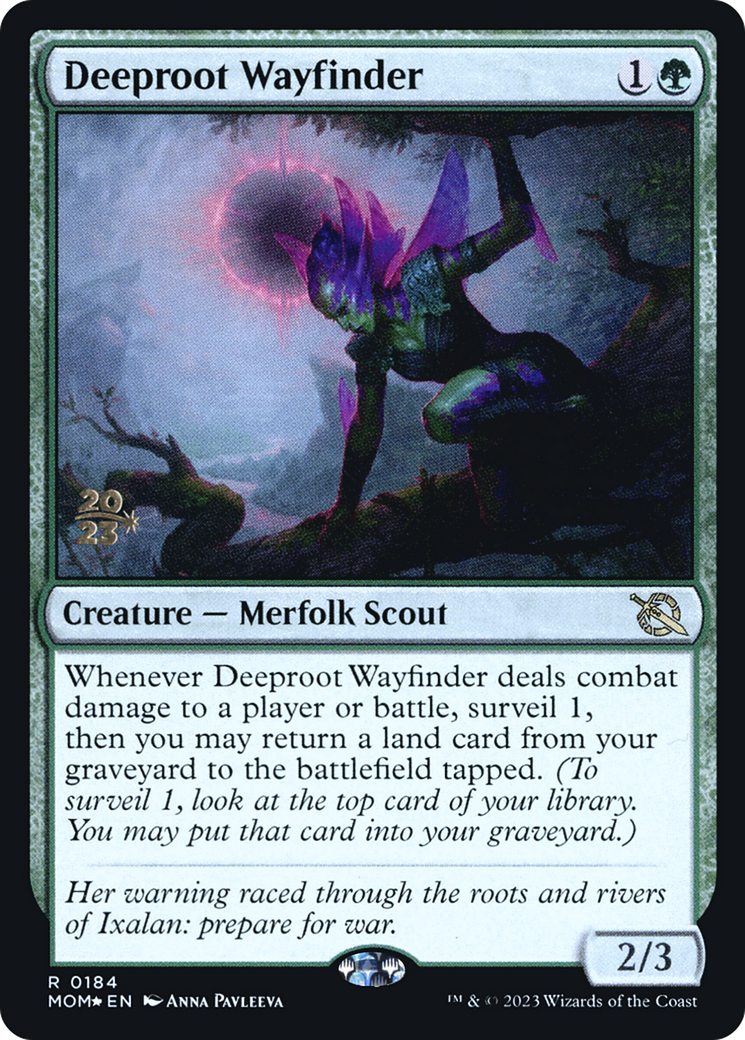 Deeproot Wayfinder [March of the Machine Prerelease Promos] | Good Games Cannington