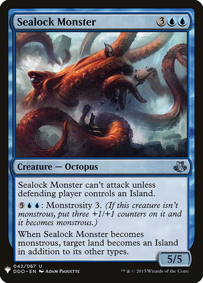 Sealock Monster [Mystery Booster] | Good Games Cannington