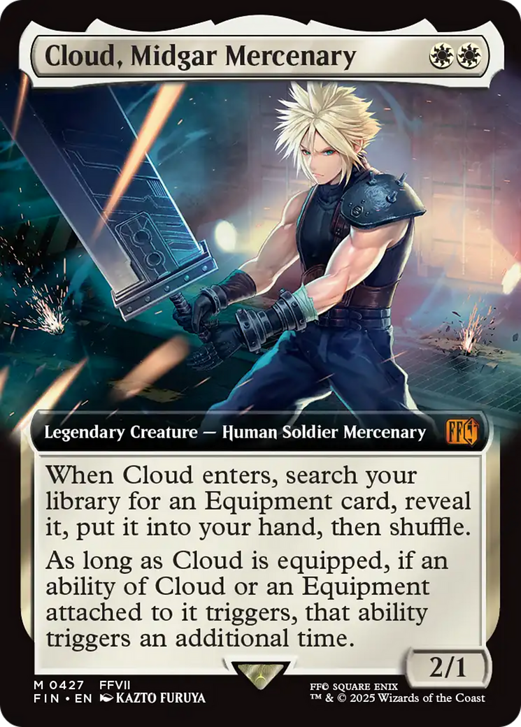 Cloud, Midgar Mercenary (Extended Art) [FINAL FANTASY] | Good Games Cannington
