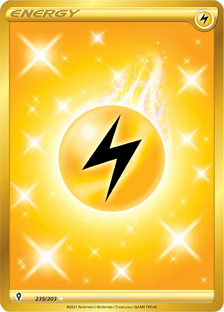 Lightning Energy (235/203) [Sword & Shield: Evolving Skies] | Good Games Cannington