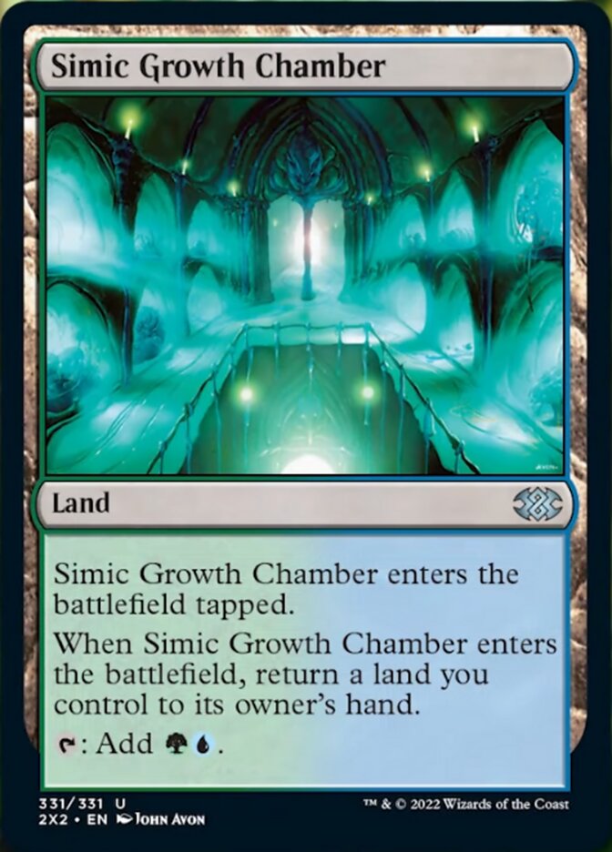 Simic Growth Chamber [Double Masters 2022] | Good Games Cannington