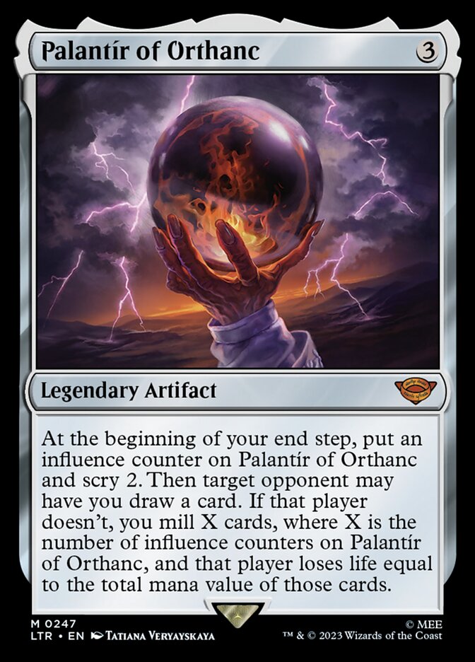 Palantír of Orthanc 247 (Universes Beyond: The Lord of the Rings: Tales of Middle-earth)  | Good Games Cannington