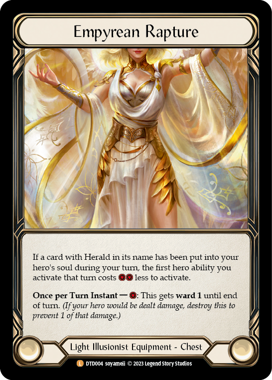 Empyrean Rapture [DTD004] (Dusk Till Dawn)  Rainbow Foil | Good Games Cannington