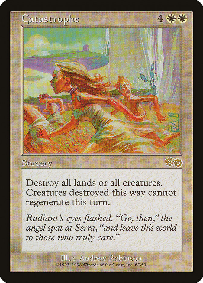 Catastrophe 6/350 (Urza's Saga)  | Good Games Cannington