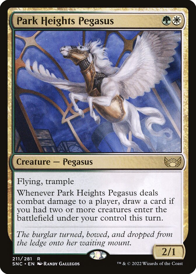 Park Heights Pegasus 211/281 (Streets of New Capenna)  | Good Games Cannington