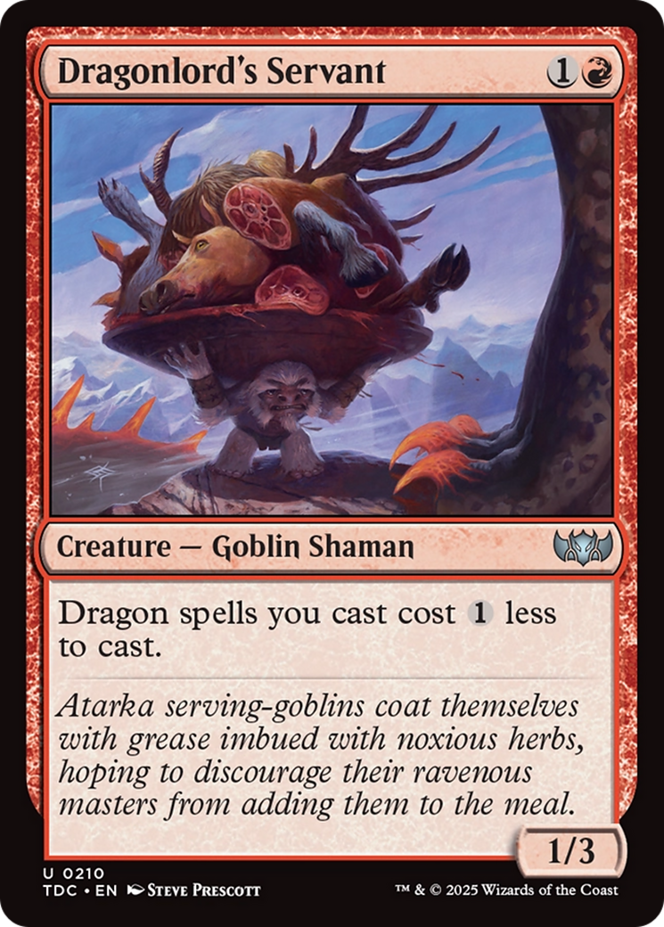Dragonlord's Servant [Tarkir: Dragonstorm Commander] | Good Games Cannington