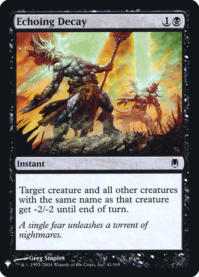 Echoing Decay [Mystery Booster] | Good Games Cannington