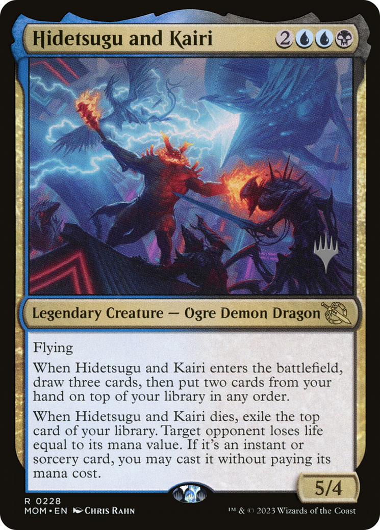 Hidetsugu and Kairi (Promo Pack) [March of the Machine Promos] | Good Games Cannington