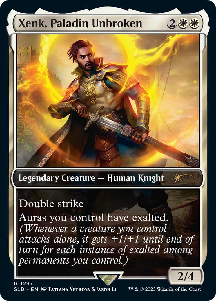Xenk, Paladin Unbroken [Secret Lair Drop Series] | Good Games Cannington