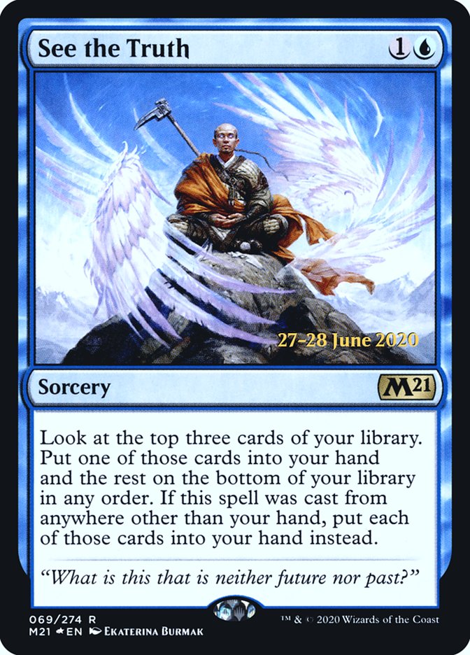 See the Truth [Core Set 2021 Prerelease Promos] | Good Games Cannington