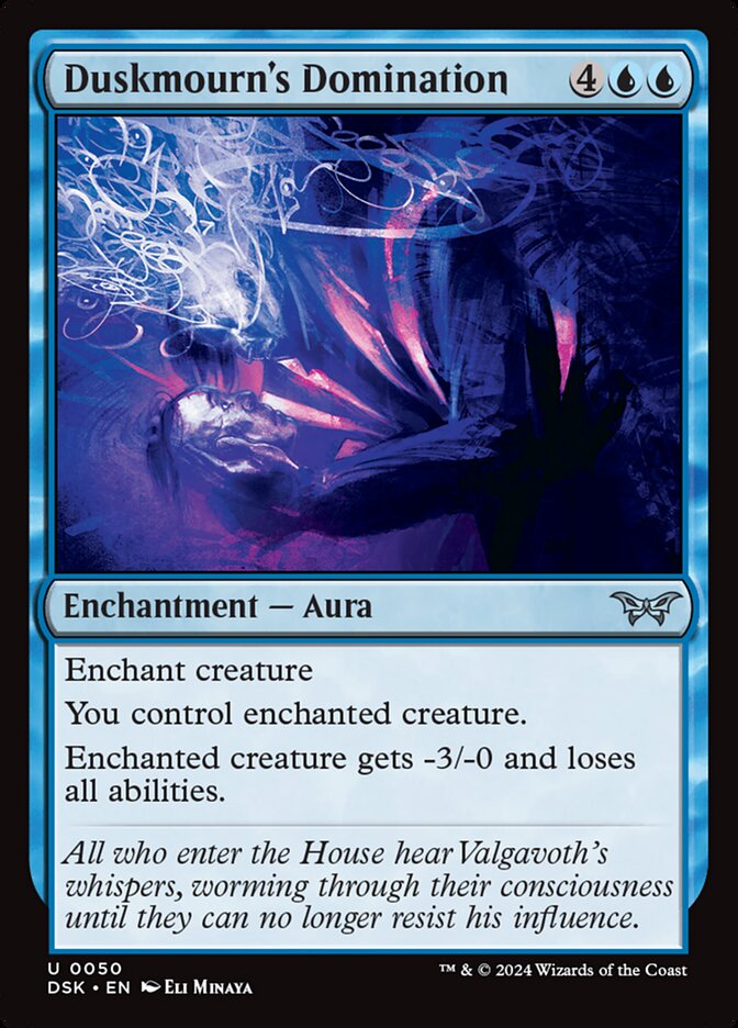 Duskmourn's Domination 50 (Duskmourn: House of Horror)  - Foil | Good Games Cannington