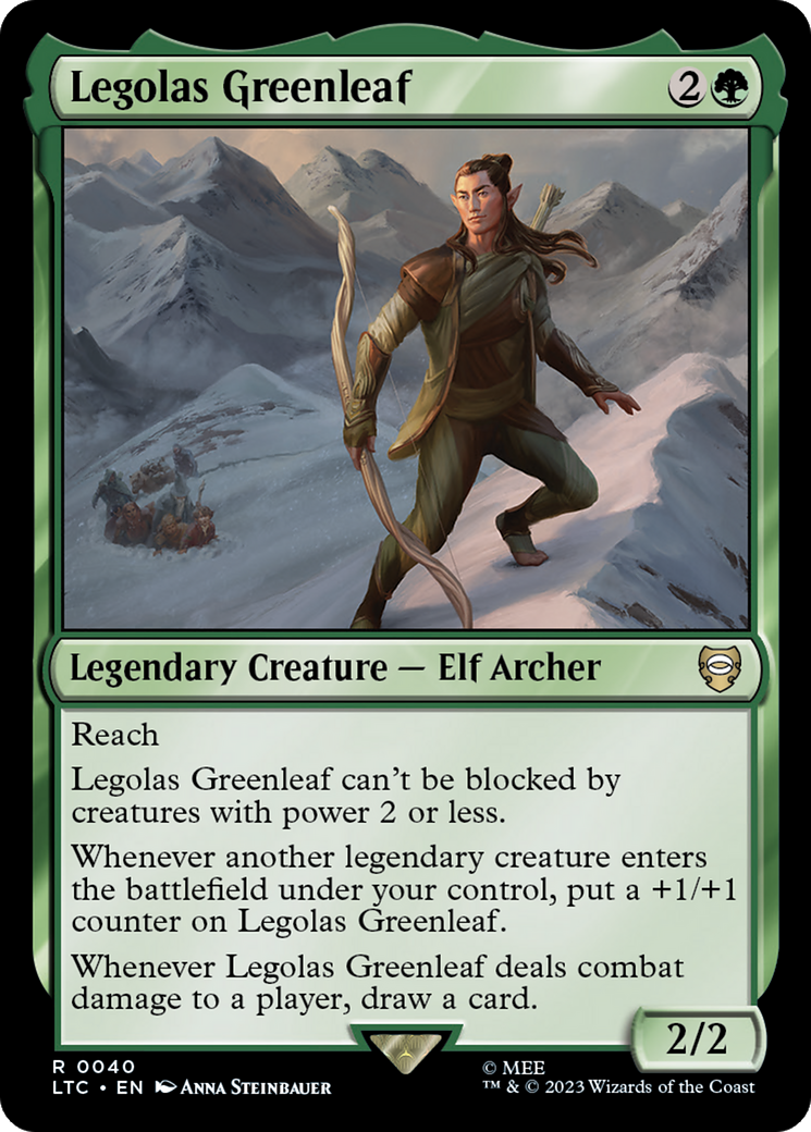 Legolas Greenleaf [The Lord of the Rings: Tales of Middle-Earth Commander] | Good Games Cannington