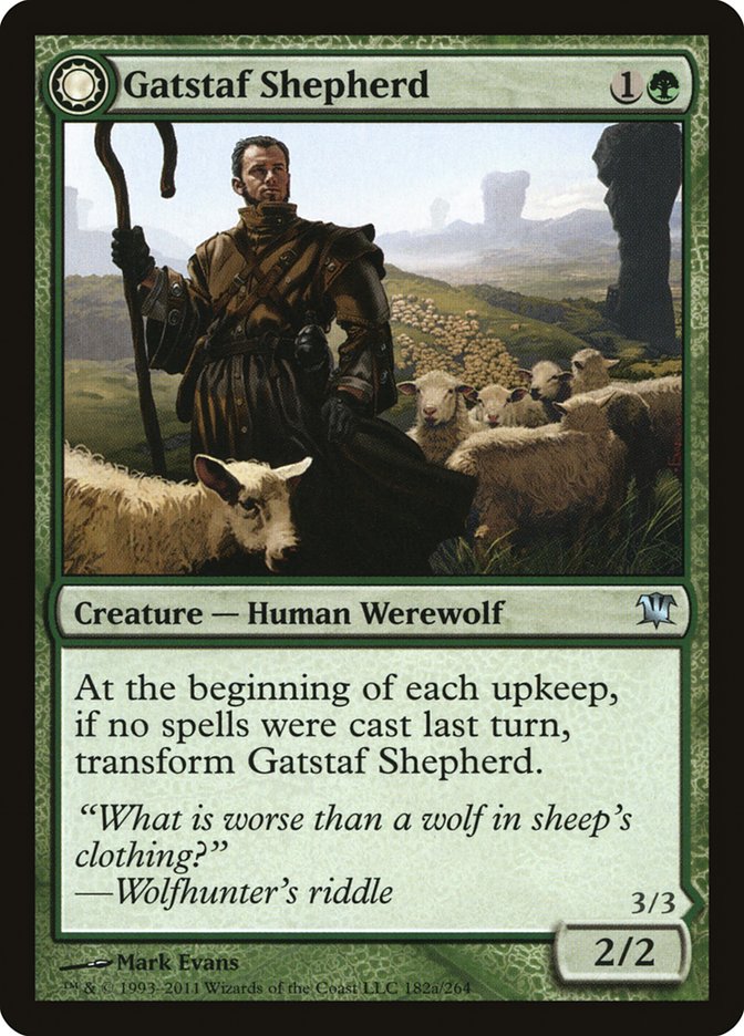 Gatstaf Shepherd // Gatstaf Howler [Innistrad] | Good Games Cannington