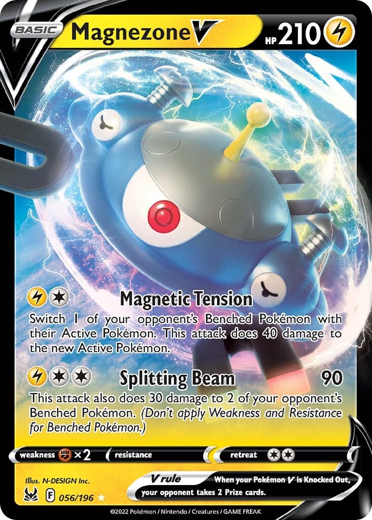 Magnezone V (056/196) [Sword & Shield: Lost Origin] | Good Games Cannington