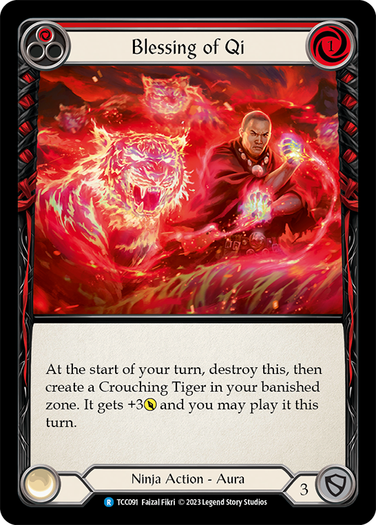 Blessing of Qi (Red) [TCC091] (Round the Table: TCC x LSS) | Good Games Cannington