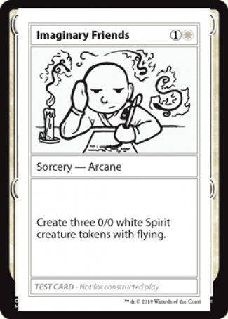 Imaginary Friends (2021 Edition) [Mystery Booster Playtest Cards] | Good Games Cannington
