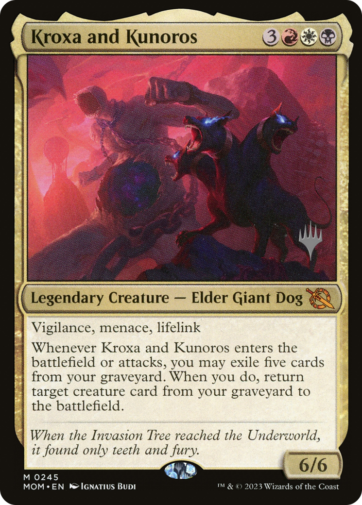 Kroxa and Kunoros (Promo Pack) [March of the Machine Promos] | Good Games Cannington