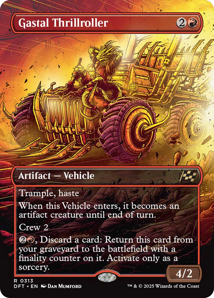 Gastal Thrillroller (Borderless) [Aetherdrift] | Good Games Cannington
