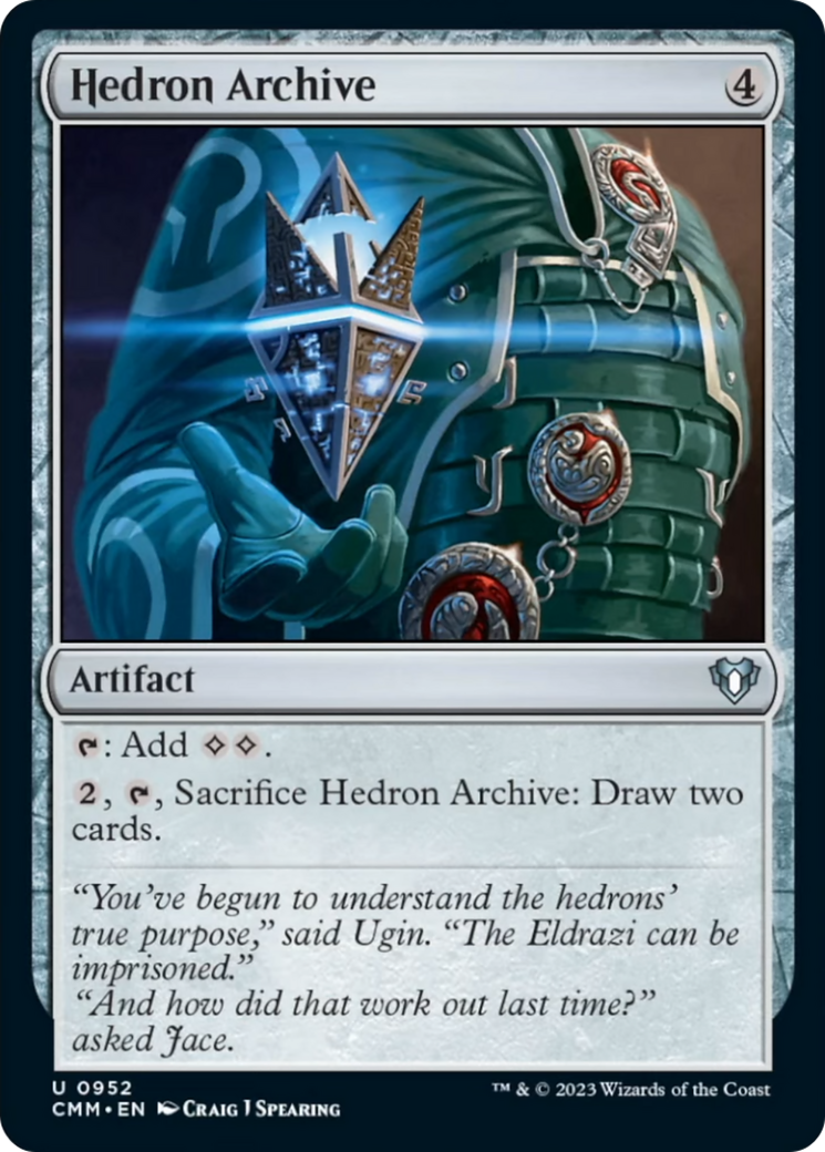 Hedron Archive [Commander Masters] | Good Games Cannington