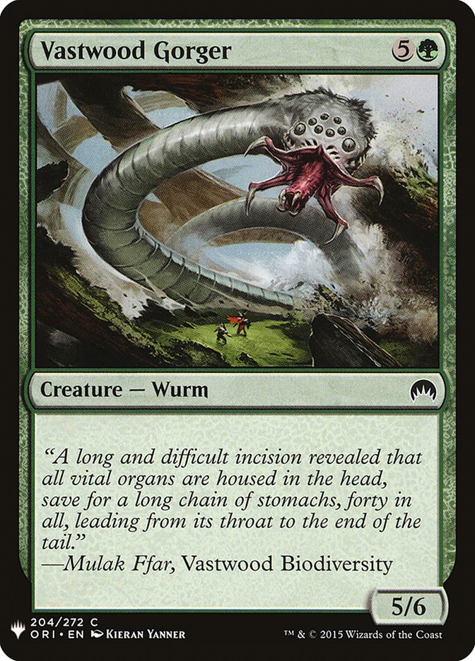 Vastwood Gorger [Mystery Booster] | Good Games Cannington