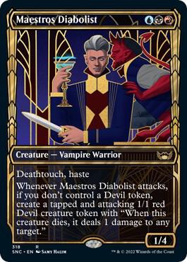 Maestros Diabolist Showcase 318/281 (Streets of New Capenna)  | Good Games Cannington