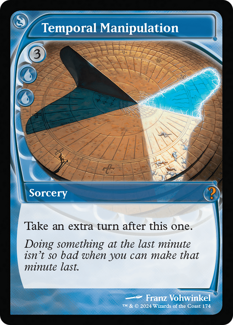 Temporal Manipulation (Future Sight) [Mystery Booster 2] | Good Games Cannington