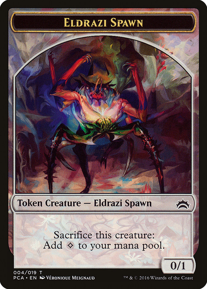 Eldrazi Spawn Token (004/019) [Planechase Anthology Tokens] | Good Games Cannington