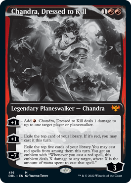 Chandra, Dressed to Kill [Innistrad: Double Feature] | Good Games Cannington