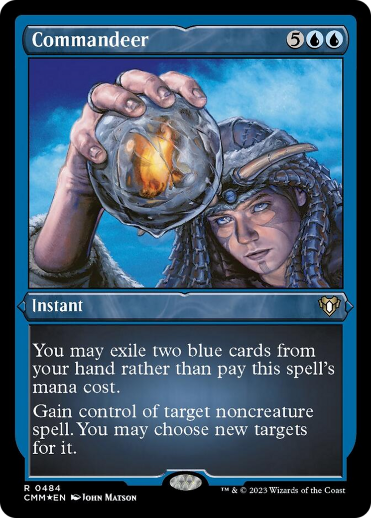 Commandeer (Foil Etched) [Commander Masters] | Good Games Cannington