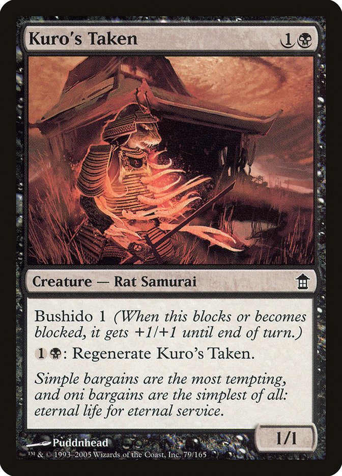 Kuro's Taken [Saviors of Kamigawa] | Good Games Cannington