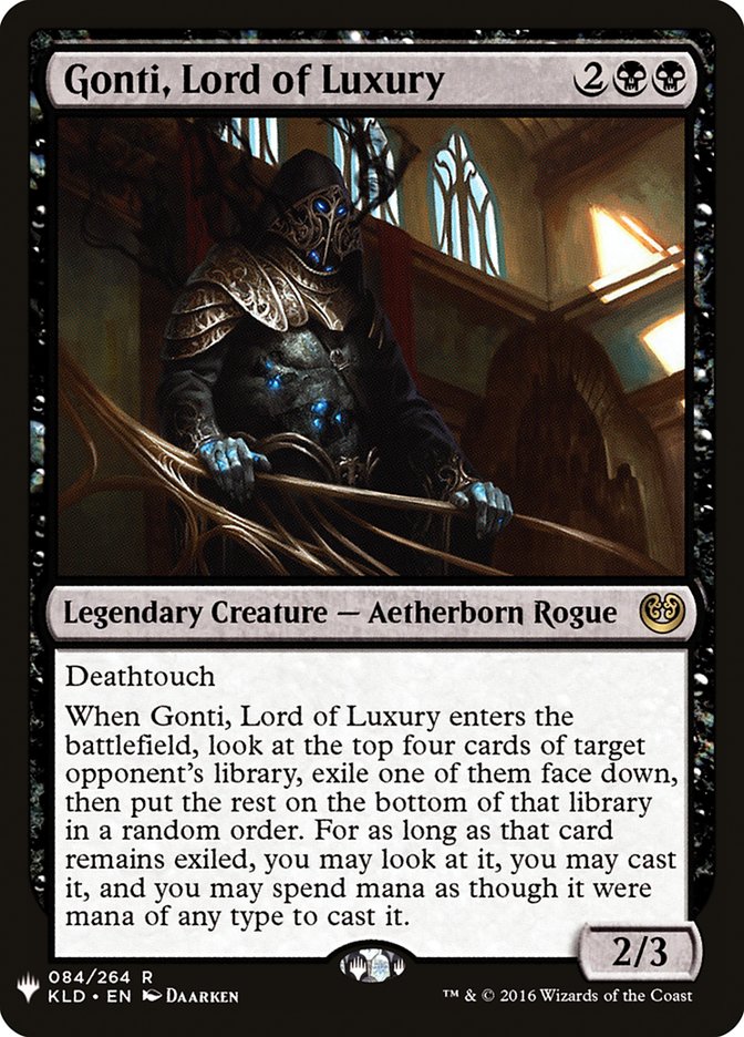 Gonti, Lord of Luxury [Mystery Booster] | Good Games Cannington