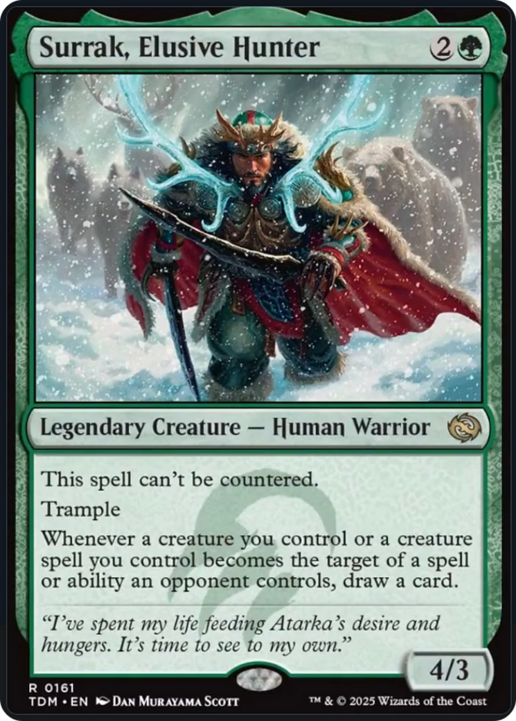 Surrak, Elusive Hunter [Tarkir: Dragonstorm] | Good Games Cannington