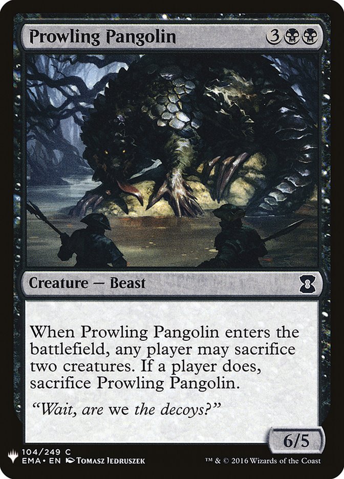 Prowling Pangolin [Mystery Booster] | Good Games Cannington
