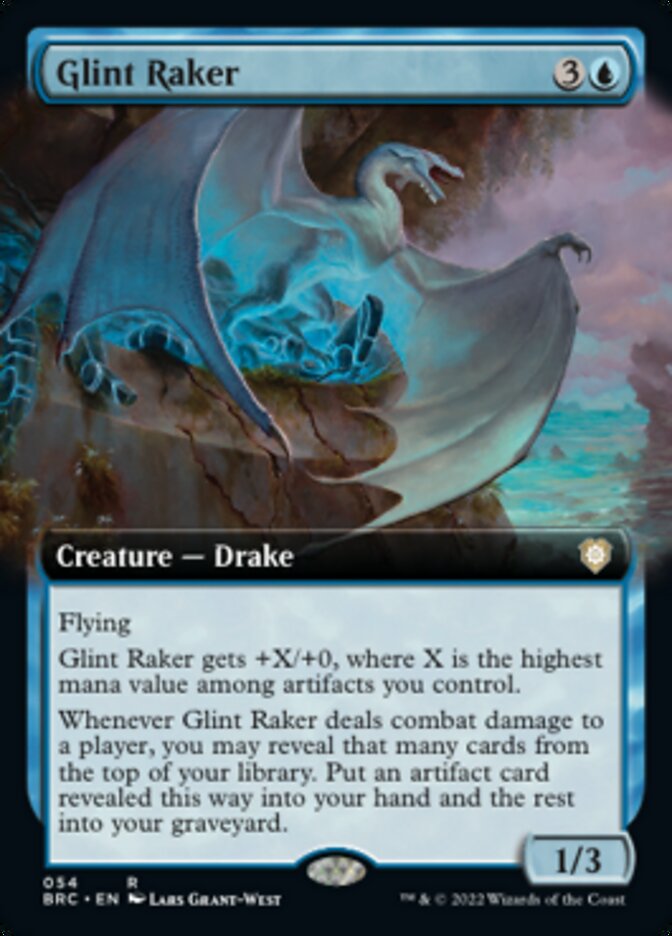 Glint Raker (Extended Art) [The Brothers' War Commander] | Good Games Cannington